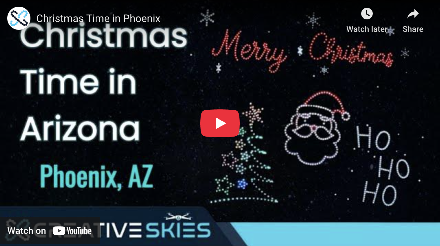 Christmas Drone Show